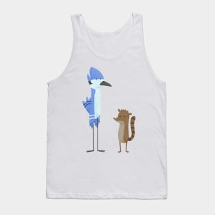 Regular Bird and Raccoon Tank Top